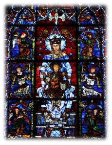 Verrire de la cathdrale de Chartres